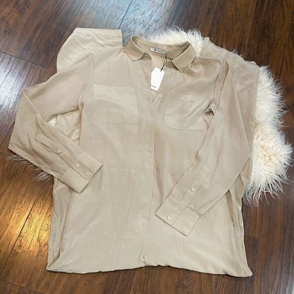 NWT Alexander Wang sheer silk Jumpsuit size small - Picture 2 of 7